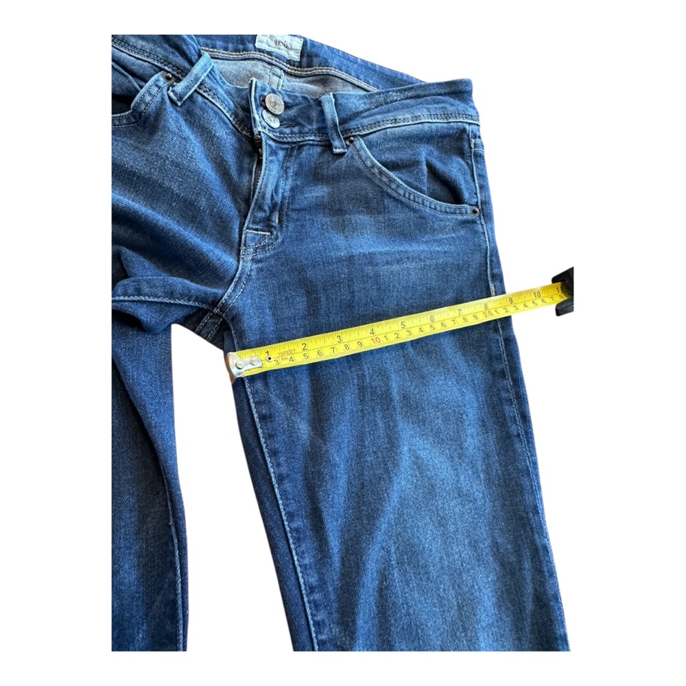 Hudson USA Bootcut Jeans Womens 28 Low Rise Flap Pocket Stretch Denim 28x30 Sz S - Picture 11 of 16